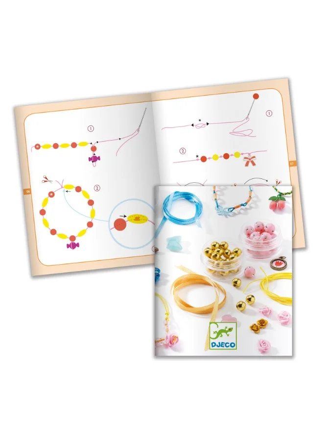 DJECO Pearls And Flowers Beads