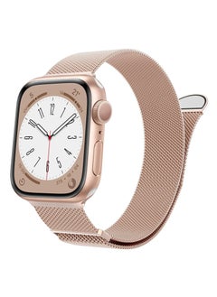 Marge Plus for Apple Watch Band Series Ultra 8 7 6 5 4 3 2 1 SE 38mm 40mm 41mm Women and Men, Stainless Steel Mesh Loop Magnetic Clasp Replacement for iWatch Bands