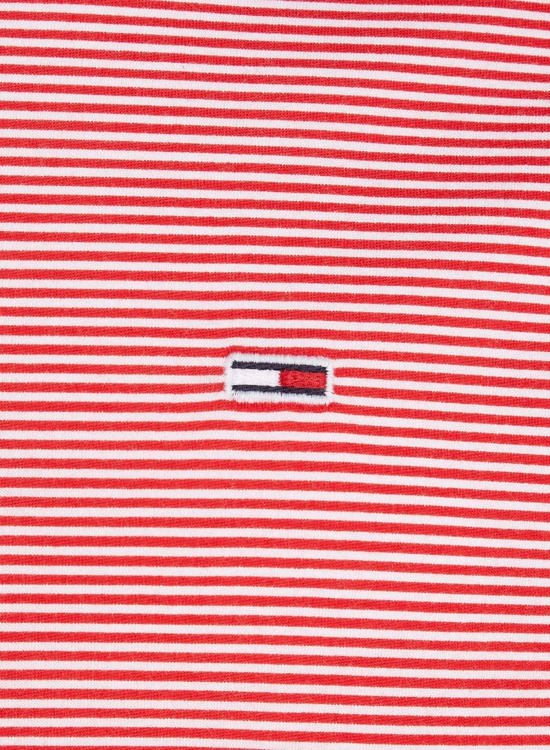 TOMMY JEANS 2 Pack Striped Crew Neck T-Shirt