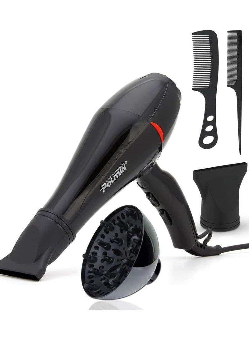 POLITUN Professional Hair Dryer Salon Model PT-V12 5000W - Image 1
