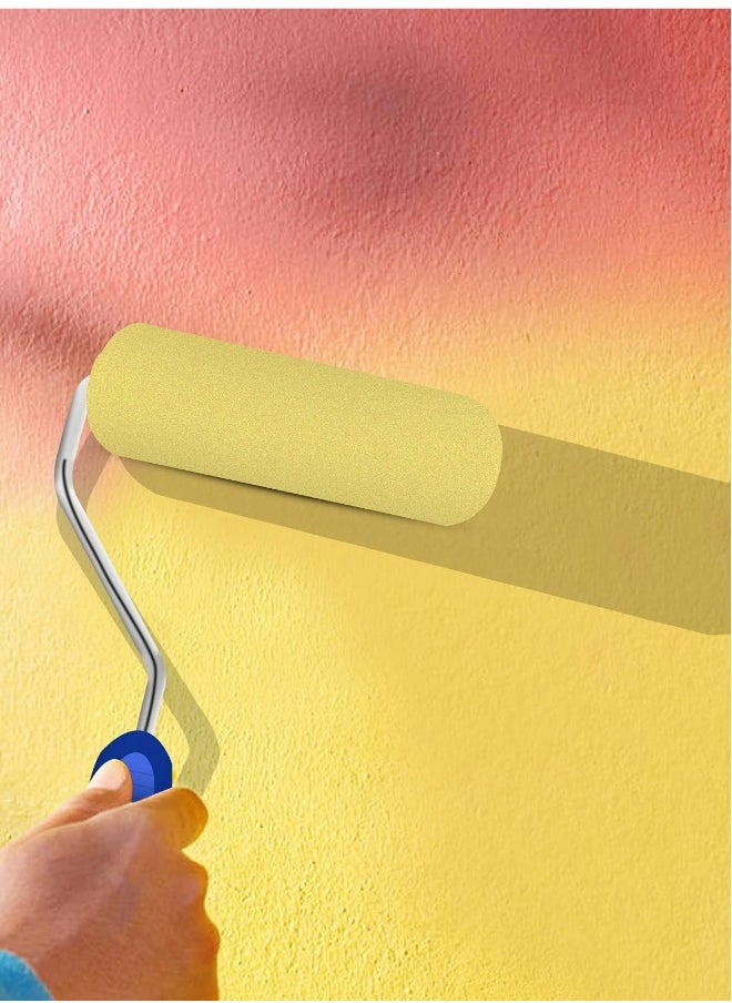 Generic 30Pcs Foam Paint Roller Covers, Foam Paint Roller 4 Inch Sponge Paint Roller, High-Density Foam Brings Smooth Finishes, Perfect for Cabinets, Cupboards, Doors, etc.  - Image 3