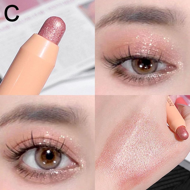 Tears-Eye Galaxy Under-Eye Shadow Pen, Waterproof, Pearlescent, Shimmering, Natural Brightening, Highlighting, Multi-functional Highlighter and Contouring Pen for Women