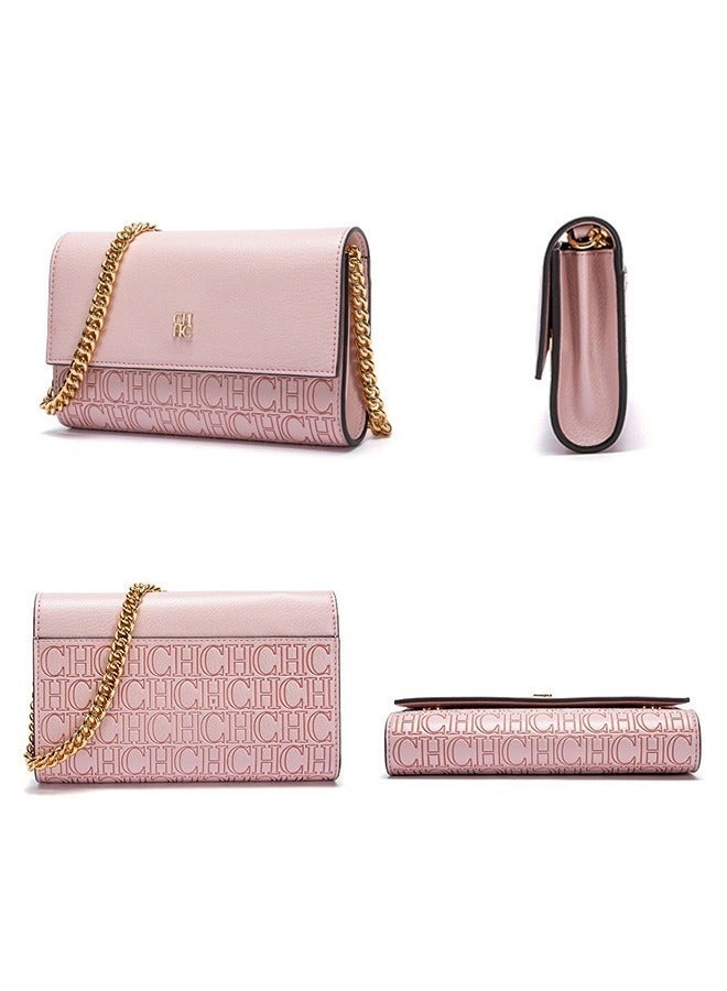 CH CH Women's Fashion Shoulder Bag with Adjustable Chain Strap - Exquisite Handmade Craft, Classic Elegant Design for Daily Use, Available in Various Colours - Image 2