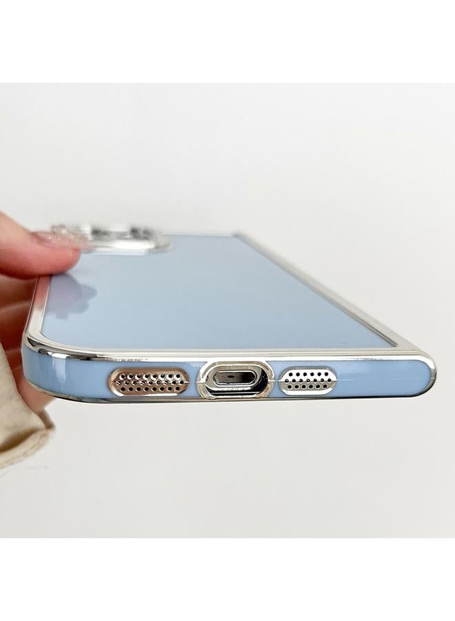 اس-توب جراب لهاتف iPhone 12 Pro Max مطلي بالكهرباء بلون سادة بفتحة دقيقة من مادة TPU - Image 5