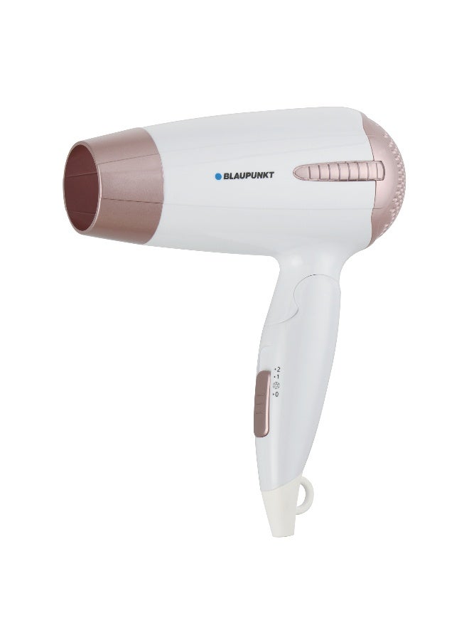 Blaupunkt Hair Dryer 1200W – 2 Heat, 1 Cool And 2 Speed Settings, Foldable Handle, Compact & Lightweight, Travel-Friendly Hair Dryer with Overheat Protection, 2-Year Warranty – SDF312PK - Image 1