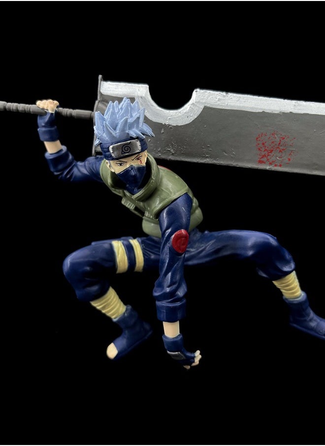 Hatake Kakashi Action Figure, Big Sword Hatake Kakashi Figure Toy, Anime Realistic Statue Figure, Super Collectible Model Statue Anime Figure Toy 16CM - pzsku/ZB03DFE93D6AAAC70CB5DZ/45/_/1741121638/77ecfcbe-c57b-44c6-94f3-45ac809e588f