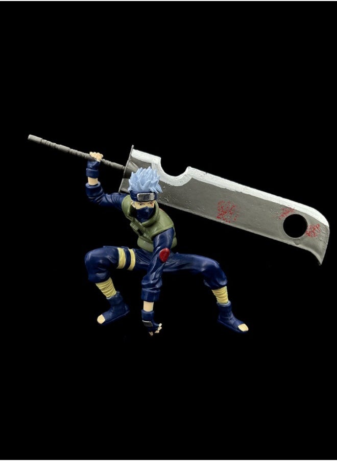 Hatake Kakashi Action Figure, Big Sword Hatake Kakashi Figure Toy, Anime Realistic Statue Figure, Super Collectible Model Statue Anime Figure Toy 16CM - pzsku/ZB03DFE93D6AAAC70CB5DZ/45/_/1741121640/19550bf1-512d-43f2-ac13-189f5b6983db