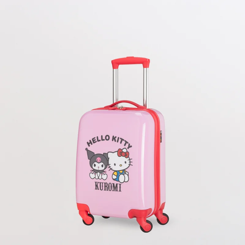 كاربيزا Kids Hard Trolley - Xs Hello Kitty & Kuromi Pink/Multicolour