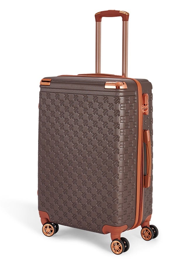 ليمرا طقم شنط سفر مكون من 6 حقائب أمتعة لون بني بمقاس 32"/28"/24"/20"/15"/12 انش - Image 3
