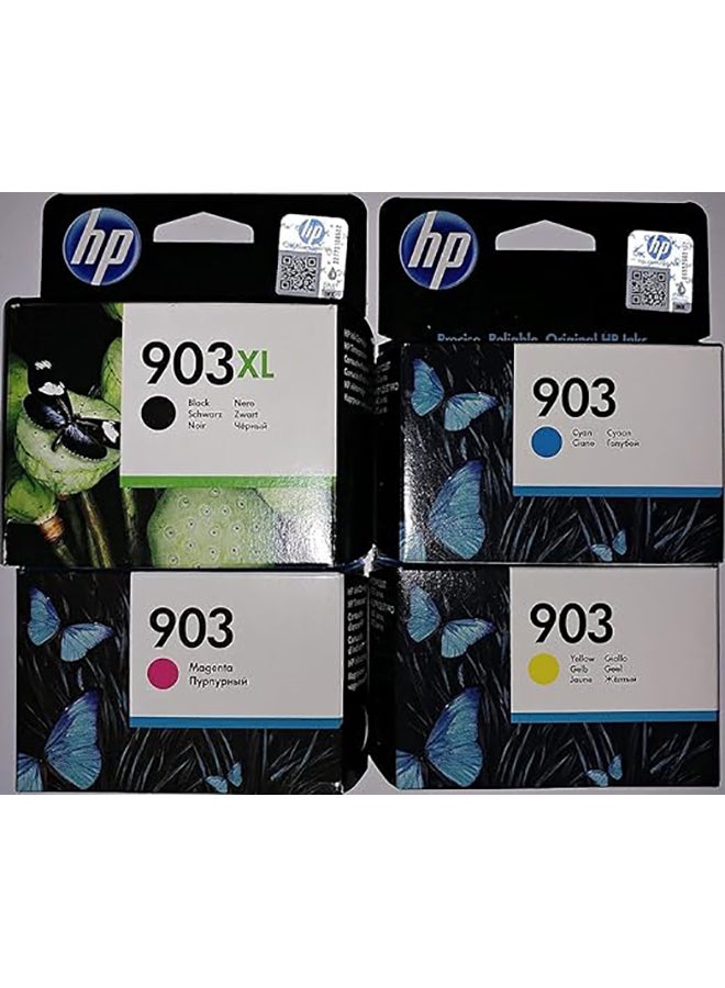 HP Original Ink cartridges for HP Officejet 6950, HP Officejet Pro 6960, HP Officejet Pro 6970 Black, Cyan, Yellow, Magenta - Image 1