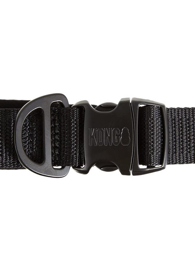 كونج حبل تحكم سريع وسهل الاستخدام من KONG Comfort Ultra Durable Traffic Padded Handle Hands Free Quick Control بطول 6 أقدام (أسود) - Image 3