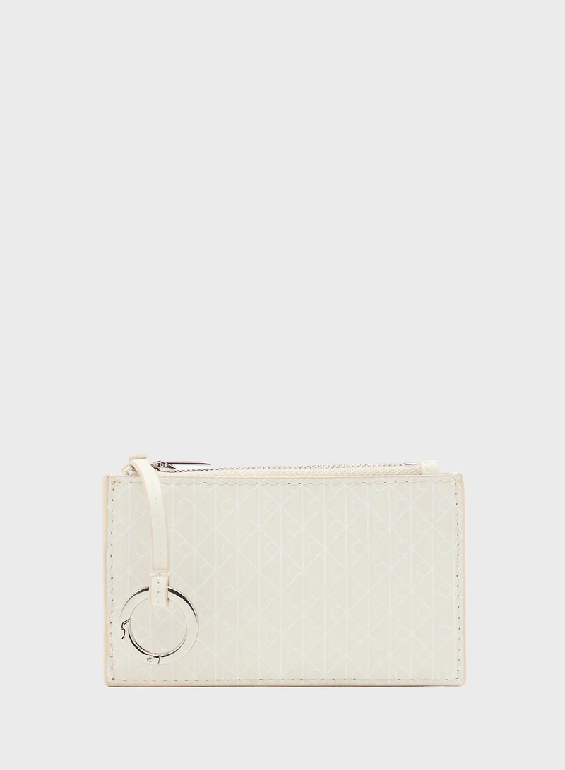 CALVIN KLEIN Casual Aop Top Zip Cardcase