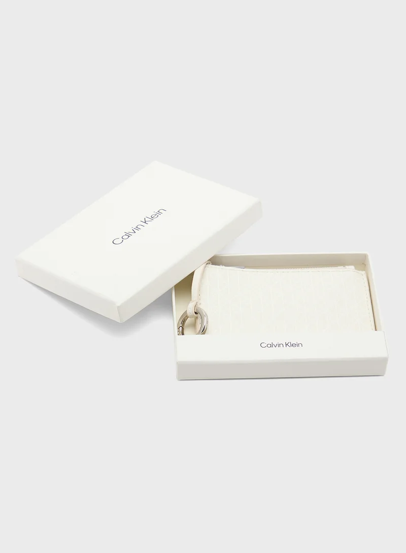 كالفن كلاين Casual Aop Top Zip Cardcase