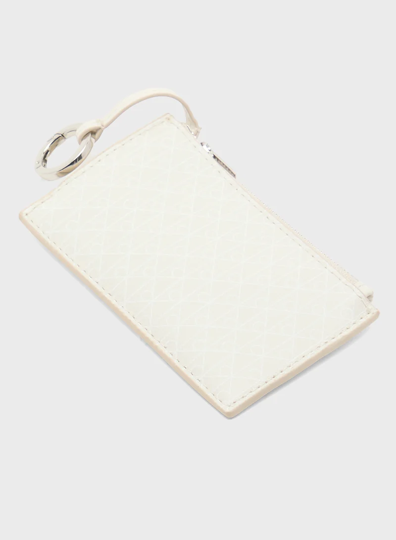 كالفن كلاين Casual Aop Top Zip Cardcase