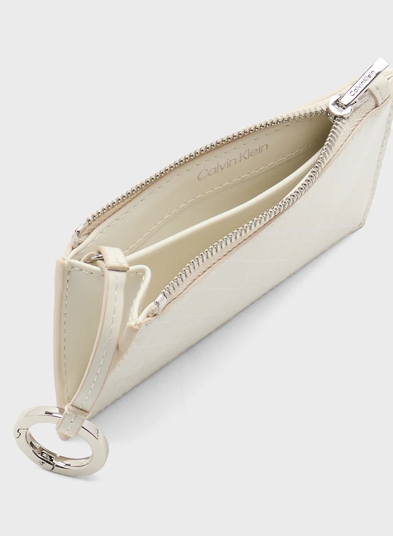 كالفن كلاين Casual Aop Top Zip Cardcase