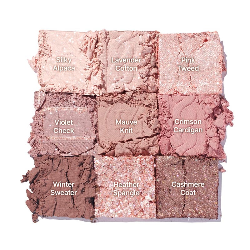 dasique Shadow Palette #16 Violet Knit l Vegan, Cruelty-Free l 9 Blendable Shades in Smooth Matte and Shimmer Finishes with Gorgeous Pearls - Image 5