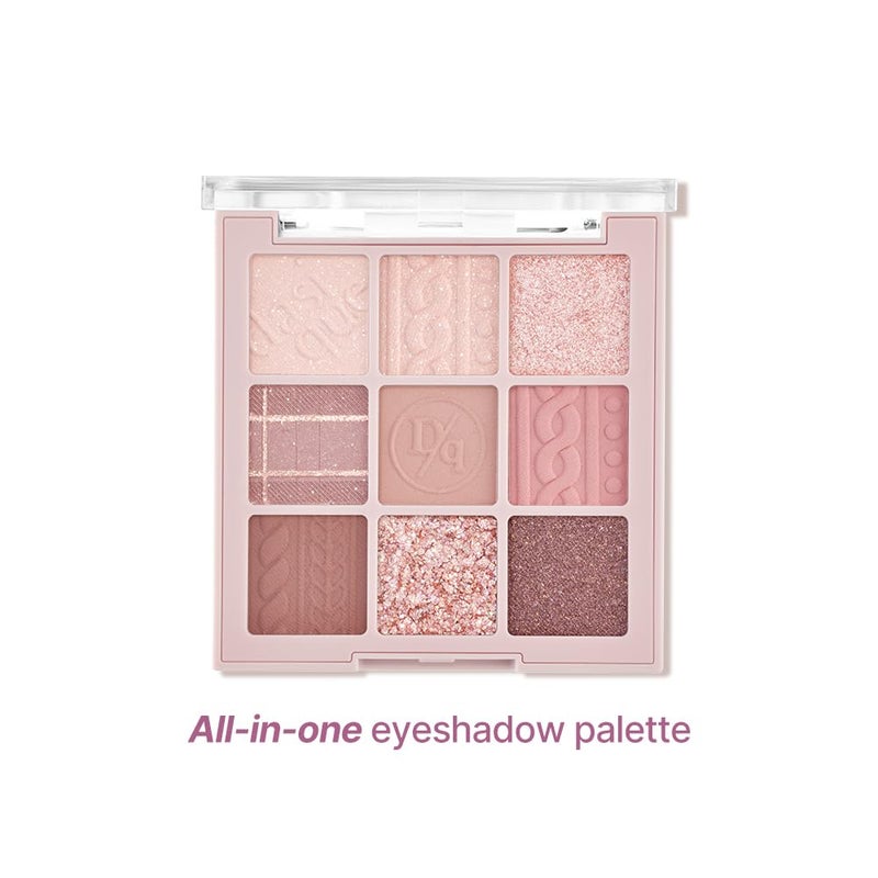 dasique Shadow Palette #16 Violet Knit l Vegan, Cruelty-Free l 9 Blendable Shades in Smooth Matte and Shimmer Finishes with Gorgeous Pearls - Image 3