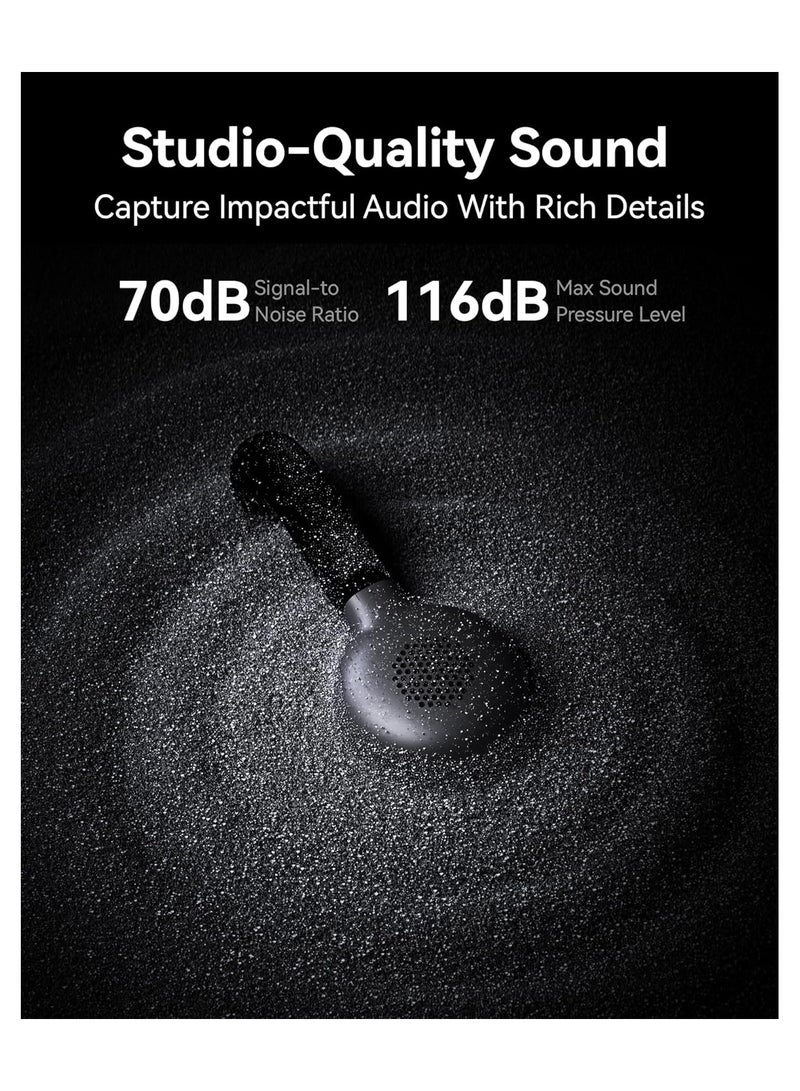 Hollyland Lark M2S Ultimate Combo (Camera RX+Lightning RX) Wireless Lavalier Microphone for iPhone/Camera/Android/PC, Compact Mic, Titanium Clip, Noise Cancelling, Vlog, Interview, Content Creation Lark M2S Ultimate - Image 5