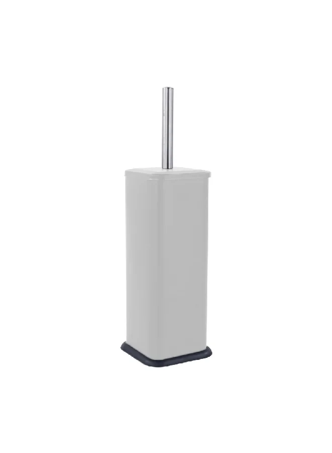 HoneyBee High-Quality Square Toilet Brush Matte White 29.5 x 36.5 x 48 cm BTB-22302W