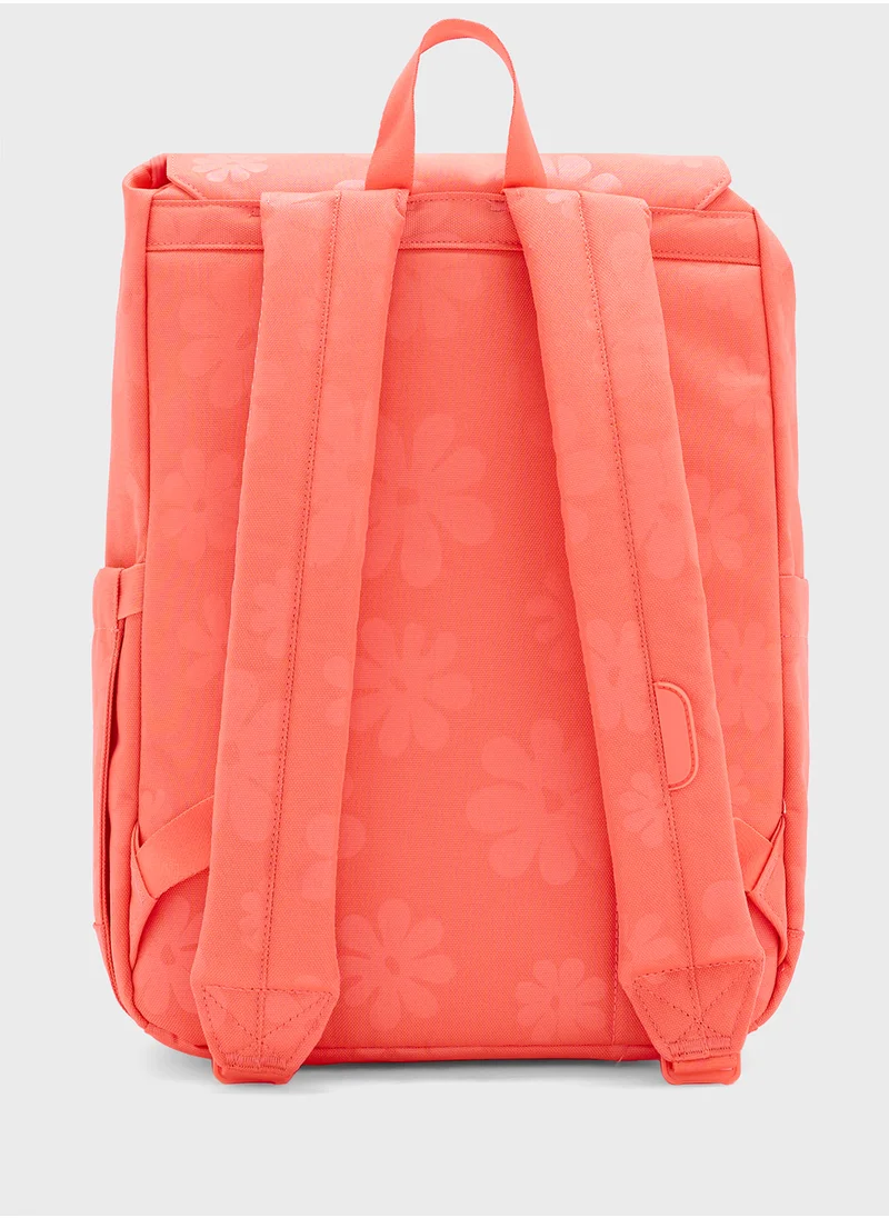 هيرشل سبلاي كو Flap Over Logo Detailed Backpack