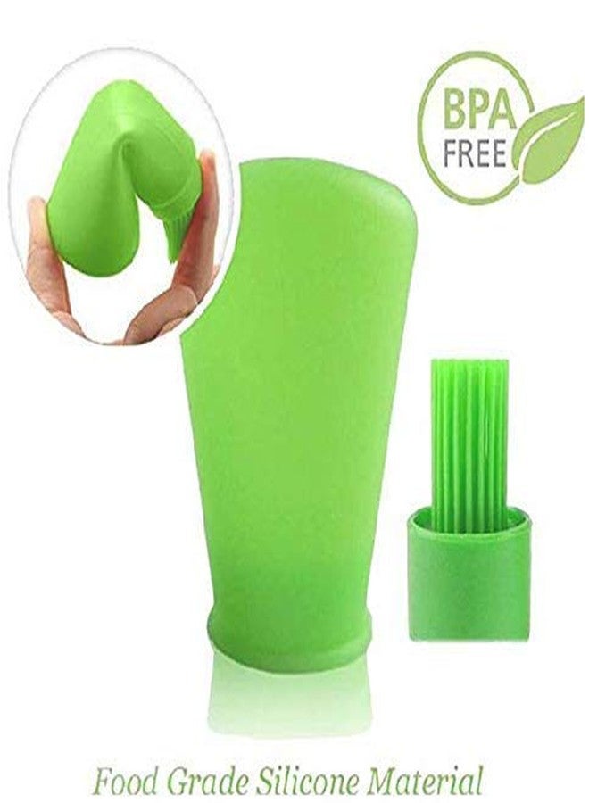 MSA Silicon Oil Bottle and Oil Brush for Baking Oil Pen for BBQ Utensil Safe Basting Brush - Image 5