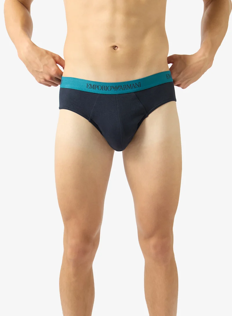 امبوريو ارماني 3 Pack Of Logo Boxers