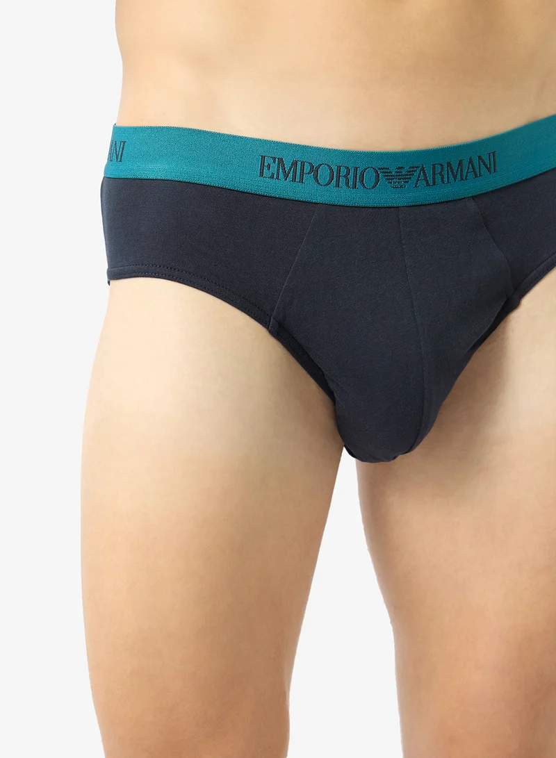Emporio Armani  3 Pack Of Logo Boxers for Men | Best Price UAE