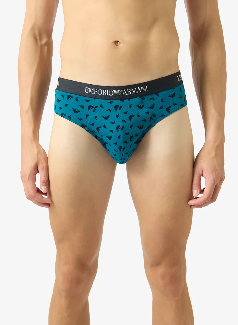 Emporio Armani  3 Pack Of Logo Boxers for Men | Best Price UAE