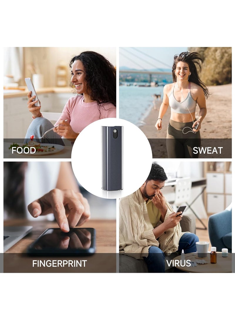 Screen Cleaner, Touchscreen Mist Cleaner, 10ML Two in One Spray and Wipe for All Phones, Laptop, Tablet, PC, Computer, LCD, Eyeglass, TV Screens - Image 4