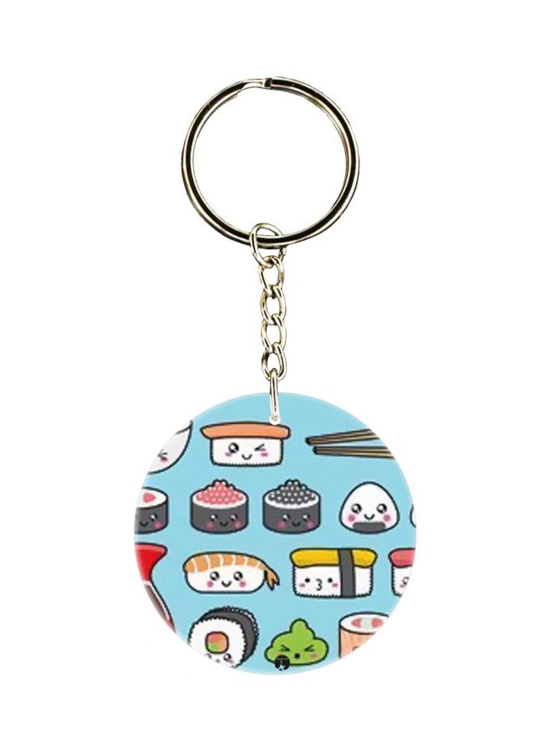 RKN Sushi Themed Pocket Keychain