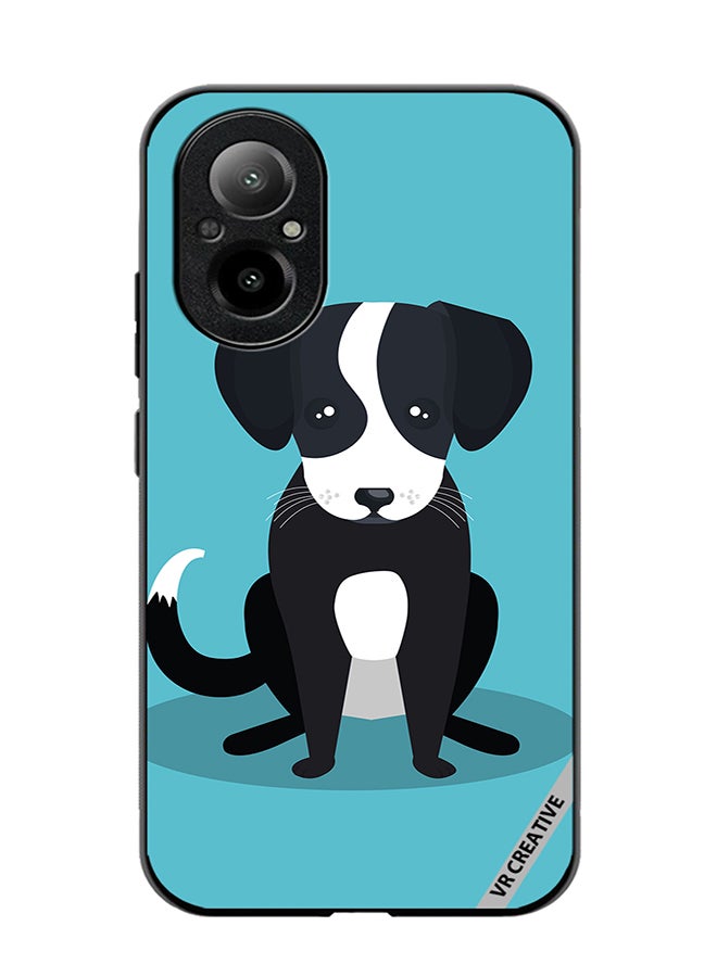 VR CREATIVE Protective Case Cover For Realme C67 4G Dog Design Multicolour - Image 1