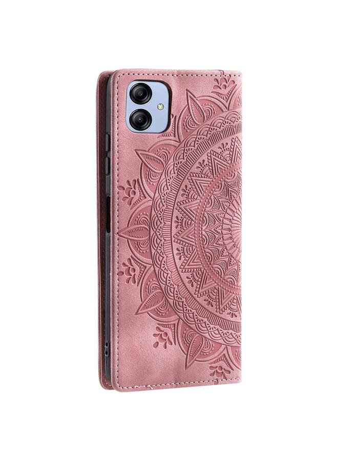 S-TOP Case For Samsung Galaxy A04e 4G/F04/M04 Totem Embossed Magnetic Leather Phone Case - Image 3