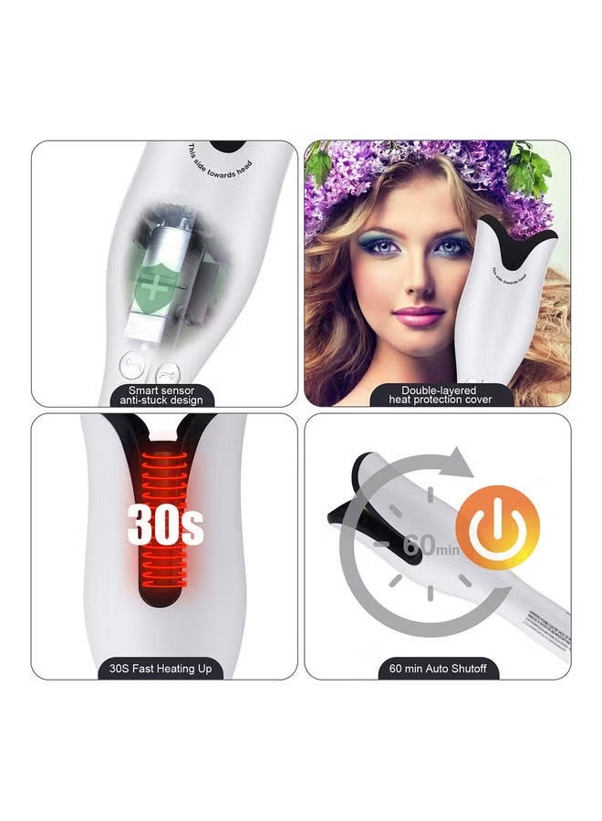 جينيكست مكبس دوار لتجعيد الشعر أبيض 32 × 5 سم - Image 2