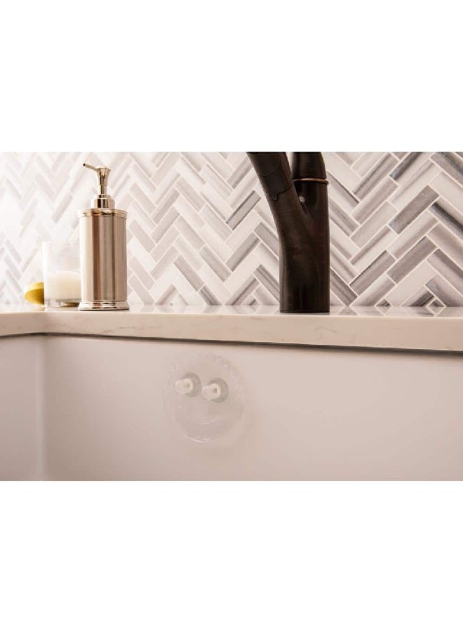 Scrub Daddy High Quality Plastic Sponge Caddy Clear 7.35 x 4.5 x 1.375 cm 6575617 - Image 4