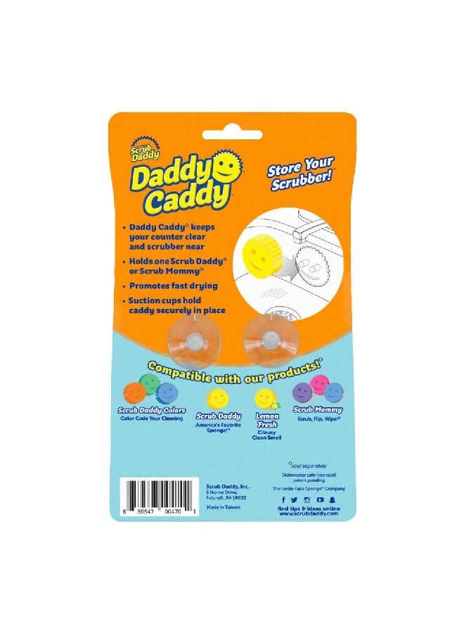 Scrub Daddy High Quality Plastic Sponge Caddy Clear 7.35 x 4.5 x 1.375 cm 6575617 - Image 2