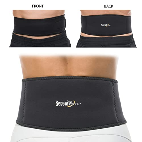 SERENITY2000 Magnetic Therapy Back Wrap for Pain Relief and Support, 16 Magnets, 1100 Gauss Per Magnet (Small/Medium - Waist up to 32") - Image 5