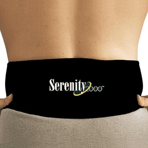 SERENITY2000 Magnetic Therapy Back Wrap for Pain Relief and Support, 16 Magnets, 1100 Gauss Per Magnet (Small/Medium - Waist up to 32") - Image 1