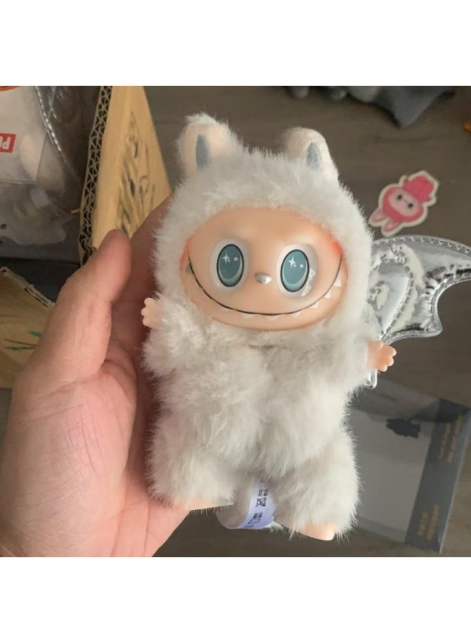 Labu Little Angel Tide Play Blind Box Zimomo Plush Toy Vinyl Face Macaron Motherland High Quality High Version-Color:Sitting Pumpkin With Packaging 3rd Generation-Height:18cm  - Image 4