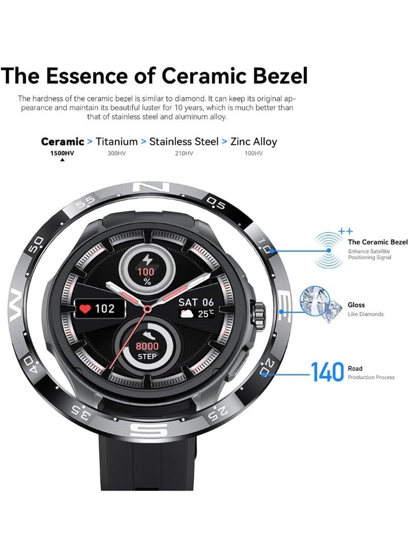 KIESLECT Kieselect Actor Smart Watch with Stunning Ceramic Bezel - Image 4