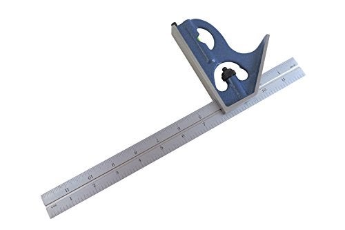 PEC 7121-012 2 Pc 12" 4R Cast Iron Combination Square Set - Image 2