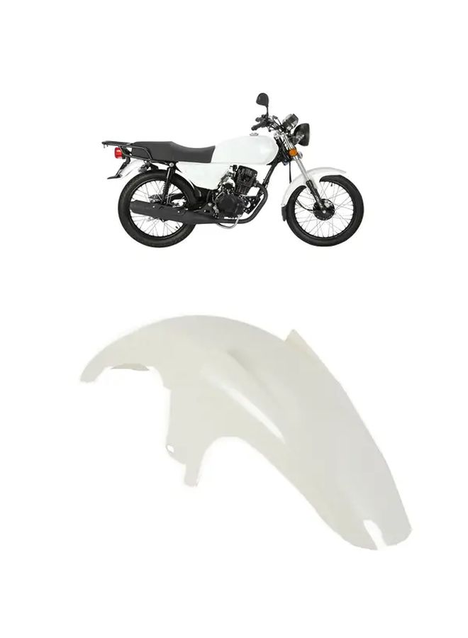 White Front Fender Mudguard Protector For 125cc to 250cc Offroad Motorcycles - Image 4