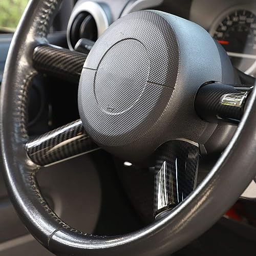 JeCar Carbon Fiber Interior Trim Accessories for 2007-2010 Jeep Wrangler JK JKU 2 Door & 4 Door - Image 5