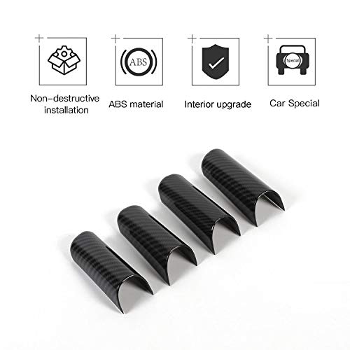JeCar Carbon Fiber Interior Trim Accessories for 2007-2010 Jeep Wrangler JK JKU 2 Door & 4 Door - Image 2