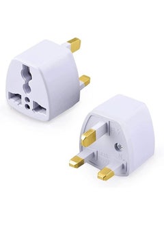 Generic 3 Pieces Universal Universal AU US EU Socket To UK AC Power Plug Travel Adapter Outlet Converter  - Image 2