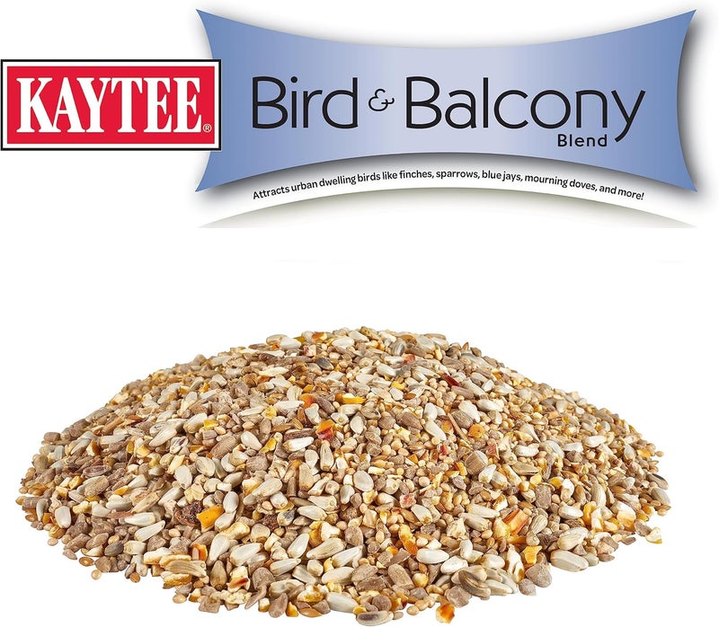 Kaytee Bird & Balcony Wild Bird Food No Mess Seed Blend for City Dwelling Birds Like Finches, Sparrows, Mourning Doves and More, 5 lb - Image 2