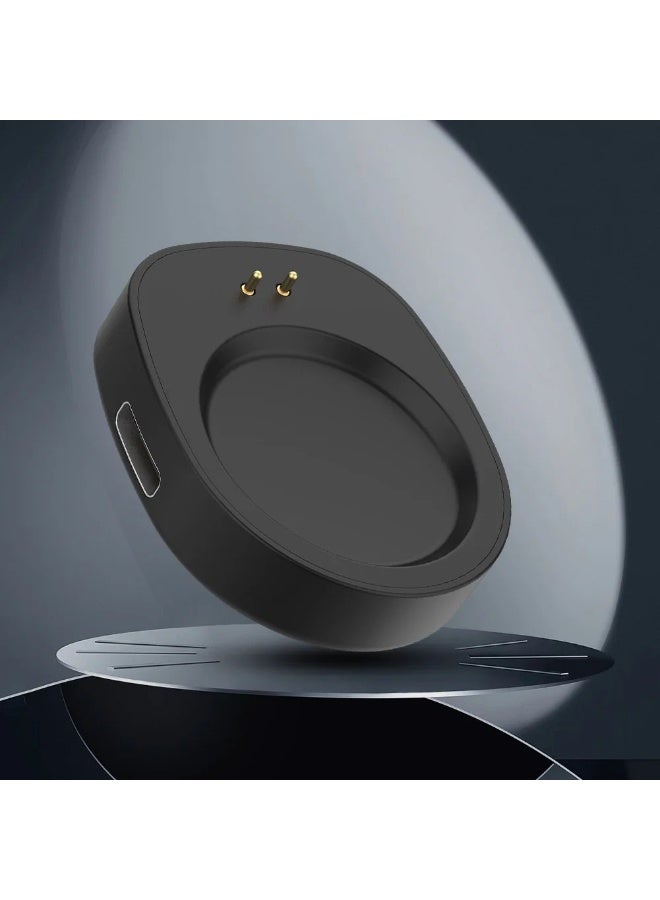 AKSONZ Portable Magnetic Wireless Charger Converter for Amazfit Balance A2286 – Fast Charging Adapter Dock & Replacement USB Charging Cradle for Smartwatches - Image 1