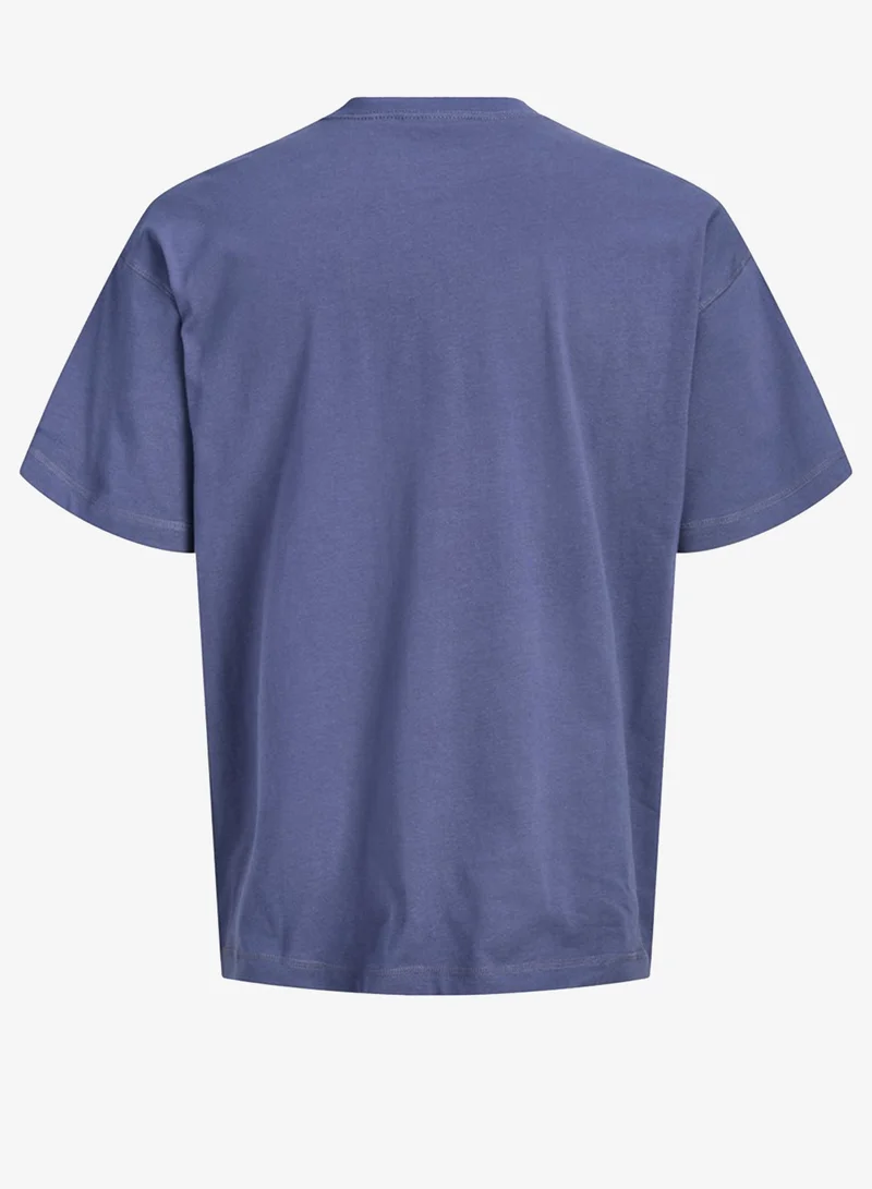 JACK & JONES  Graphic Crew Neck T-Shirt for Men | Best Price UAE