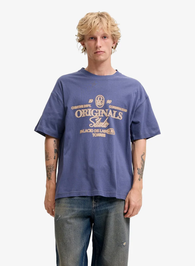 Graphic Crew Neck T-Shirt