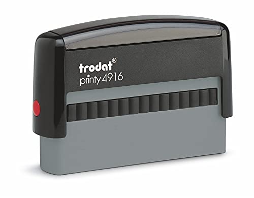 Trodat Replacement Ink Pads 6/4916 - Pack of 2 - Red Ink - for The Printy 4916 - Image 3