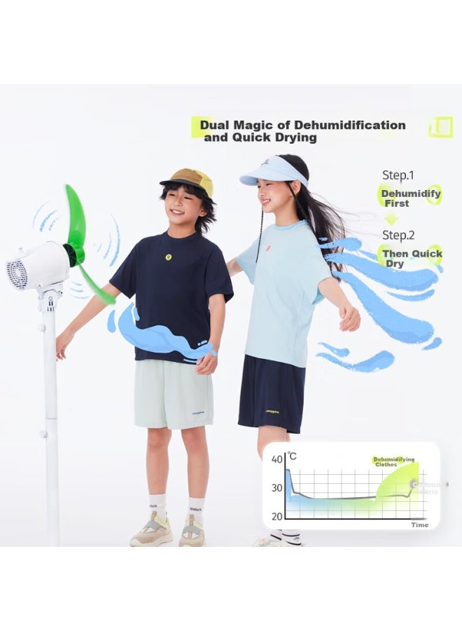 Onmygame Quick-dry Kids Sports Shorts Summer Boys Girls Outdoor Light Mist Purple 150 - Image 2